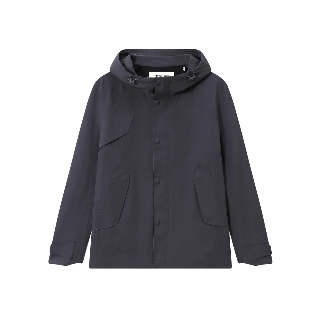 【TR】930-3092930外套 春秋连帽磁吸扣冲锋衣外套 男女同款