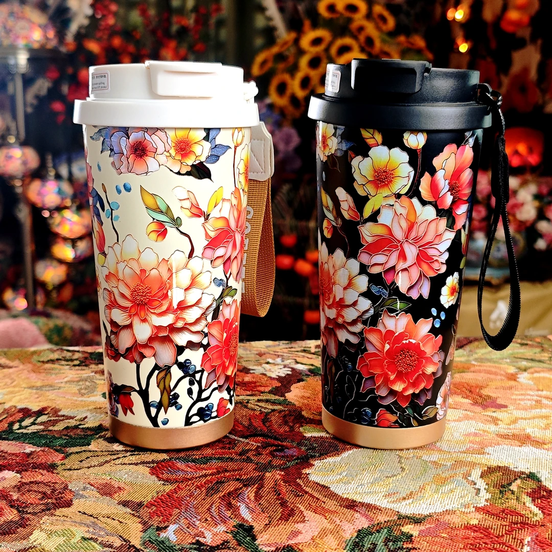 316不锈钢保温杯户外高颜值大容量水杯咖啡杯4