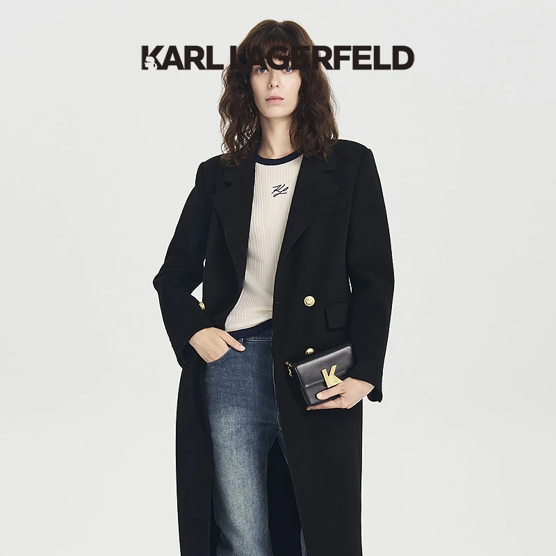 【诗语专属】KARLLAGERFELD秋季新款大衣(风衣)老佛爷M26E2907