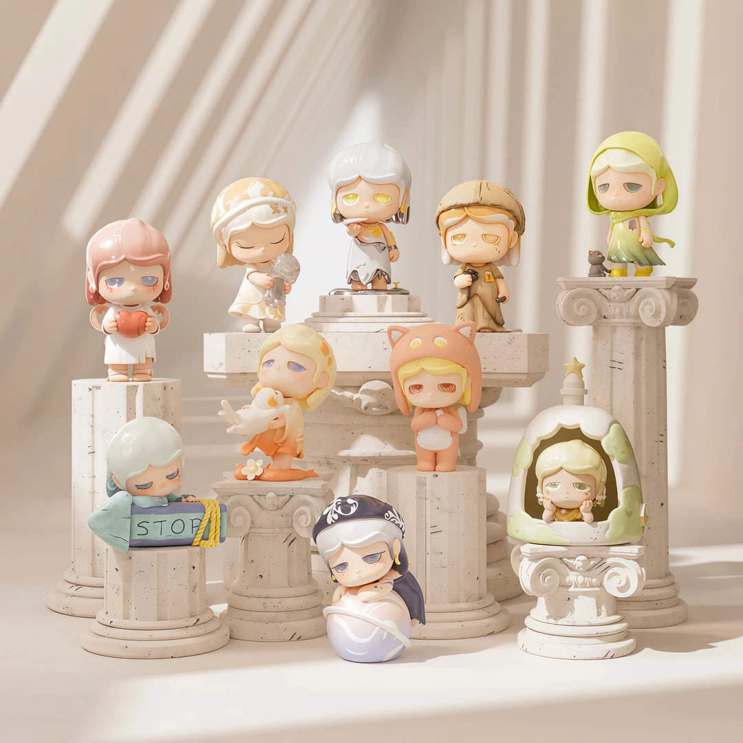 【拆盒】正版末-I KNOW ME系列盲盒潮玩摆件玩具公仔手办