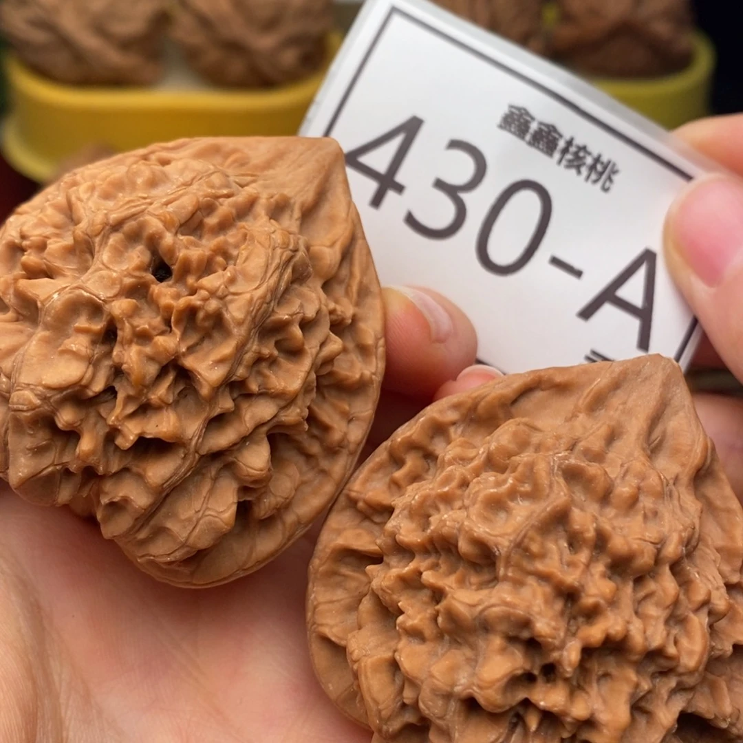 文玩核桃把件官帽49……