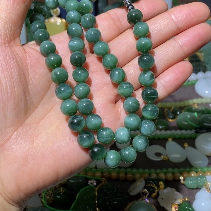 和田玉（碧玉）未镶嵌颈饰