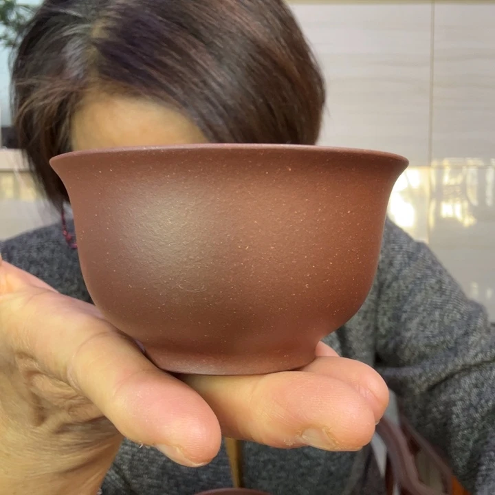 茶杯底槽青主人杯130cc