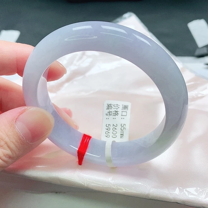 翡翠未镶嵌手镯手镯55