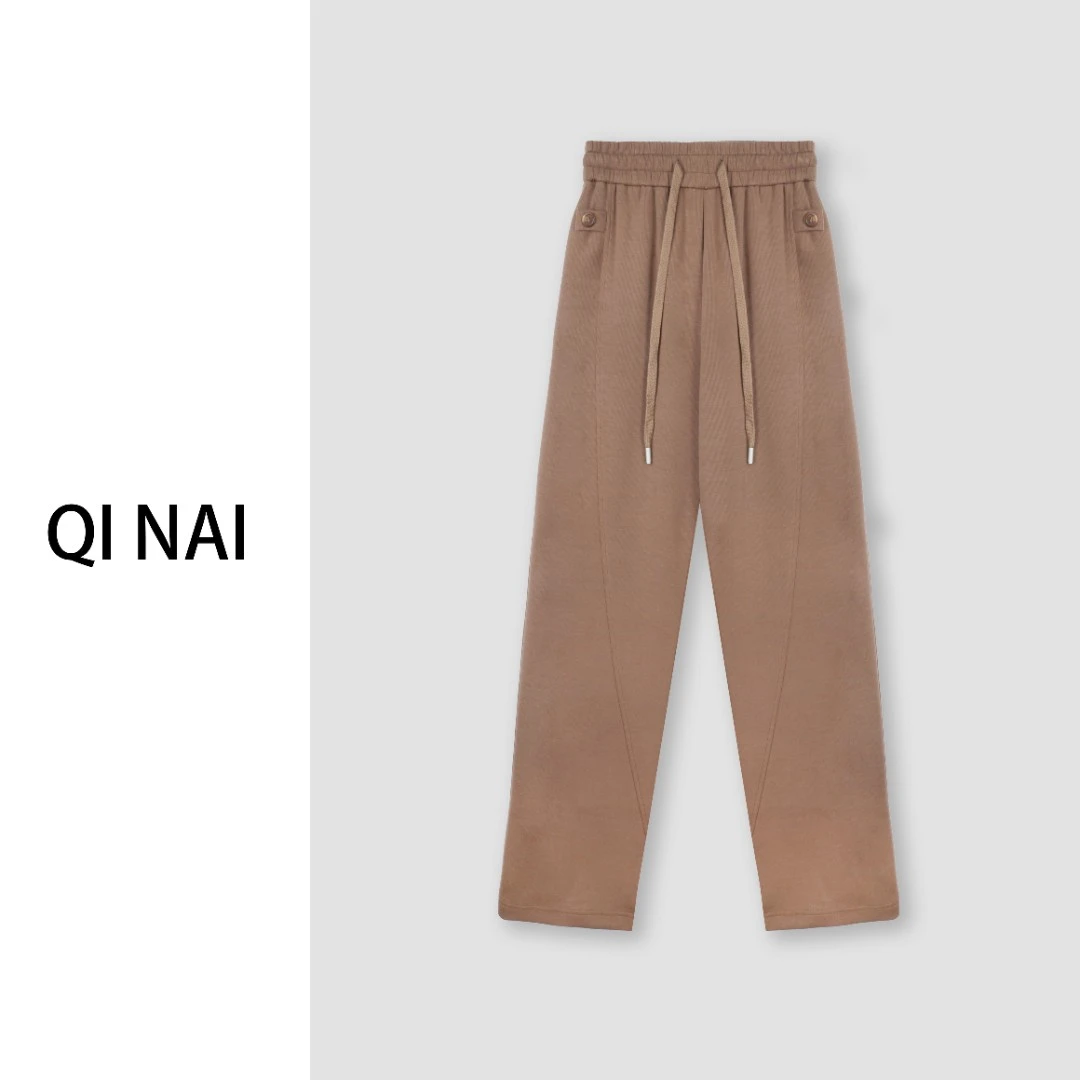 七奈推荐 【体悟】窄版时尚百搭阔腿裤QN12101