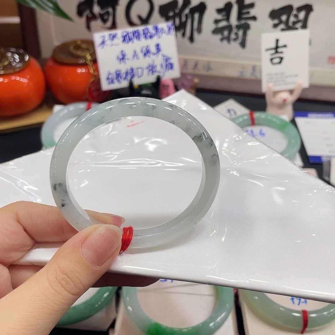 翡翠未镶嵌手镯天然缅甸A翡翠手镯2