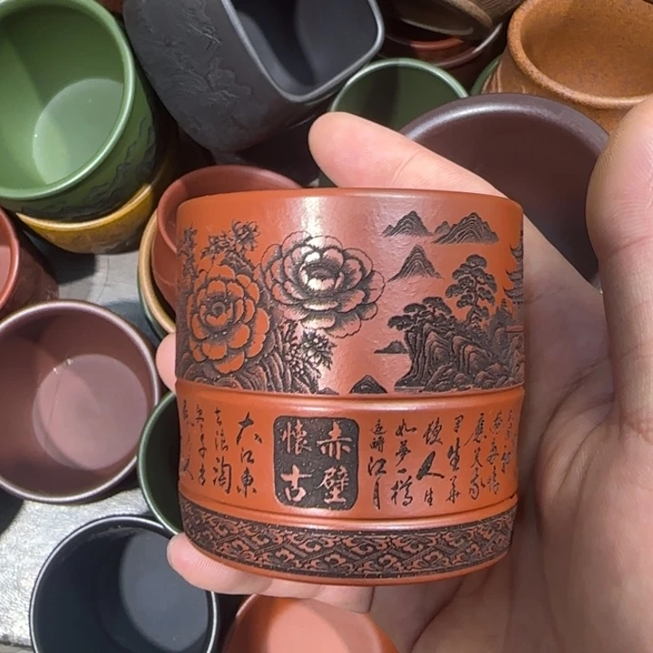 茶杯紫砂全手工制作工艺