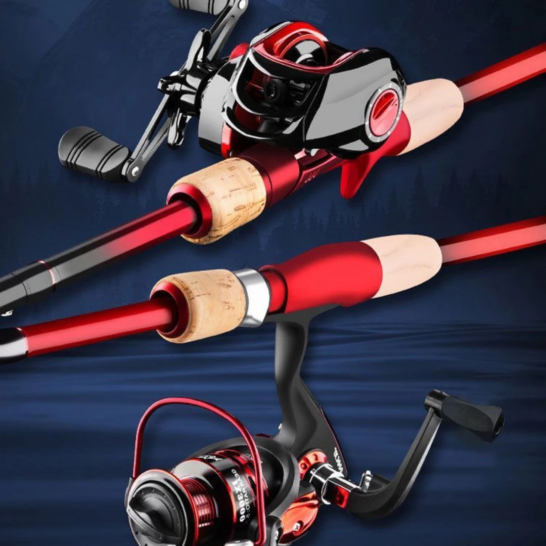 彩虹路亚竿适用于路亚钓法碳素马口竿直柄路亚竿M调路亚竿插节竿