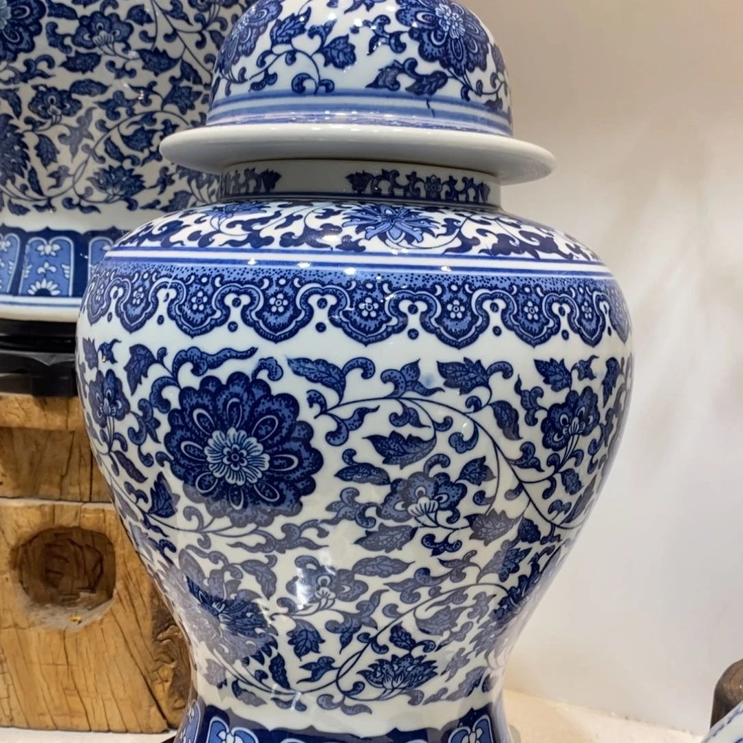 瓶景德镇陶瓷花瓶摆件