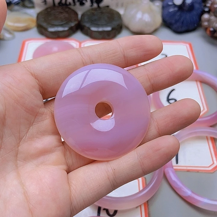 【闪购商品】未镶嵌玛瑙/玉髓珠宝半成品遇***美