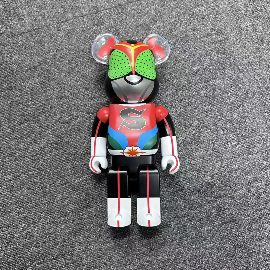 【山】bearbrick 假面骑士 强人 400%缺100%