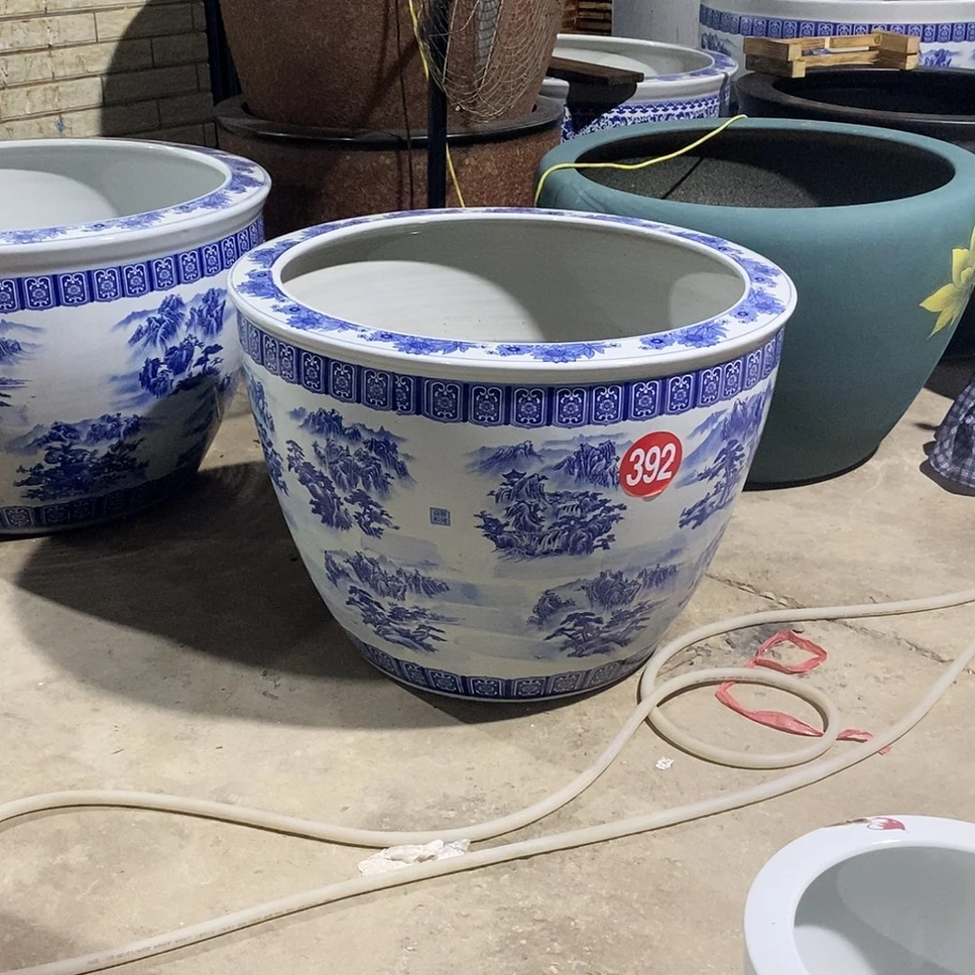 G***生景德镇陶瓷缸看直播间下单