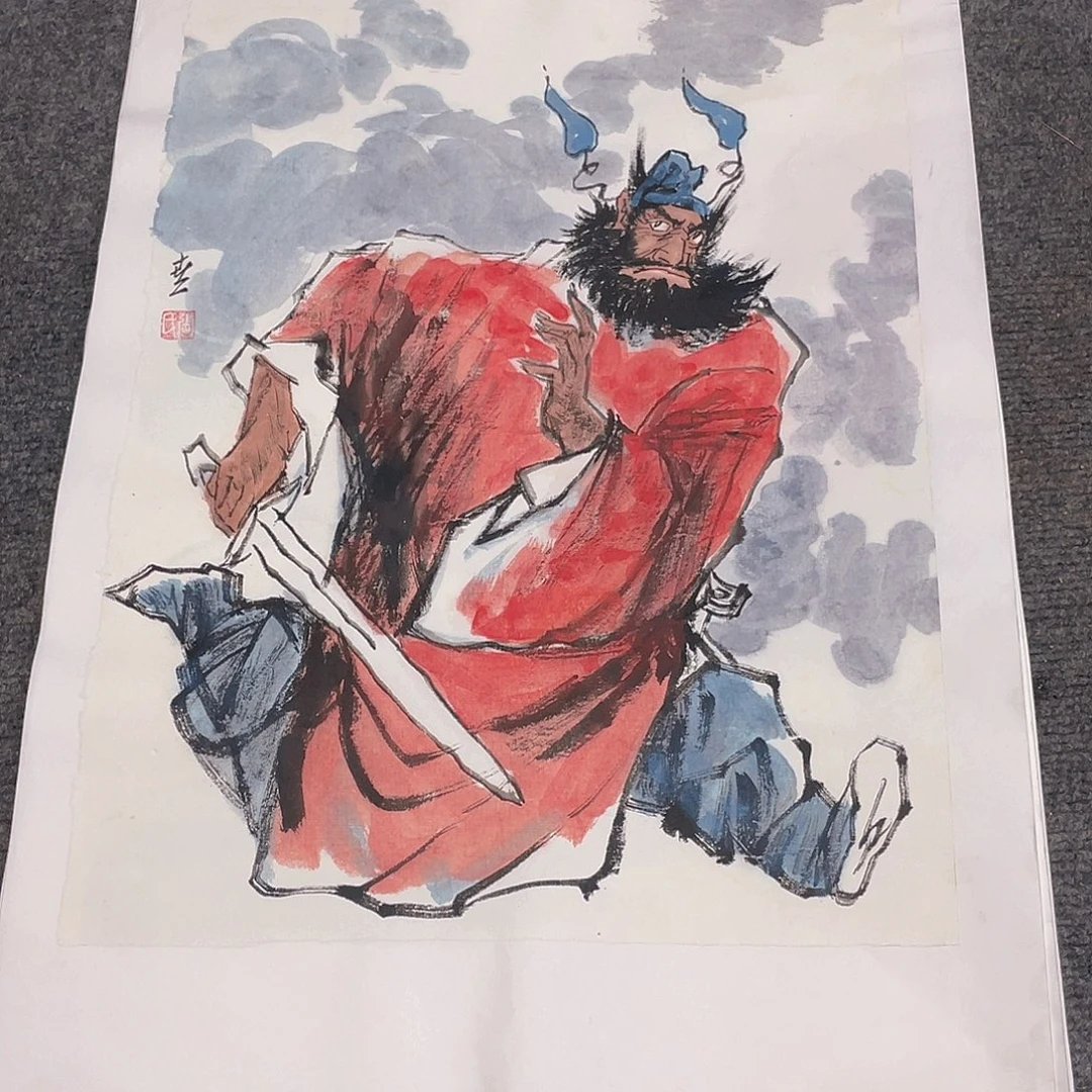 国画1.4平尺纯手绘国画作品
