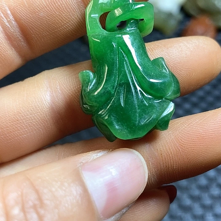 紫金钵盂菩提吊坠