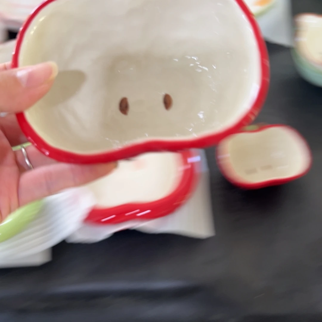 摆件高温陶瓷釉下彩微瑕