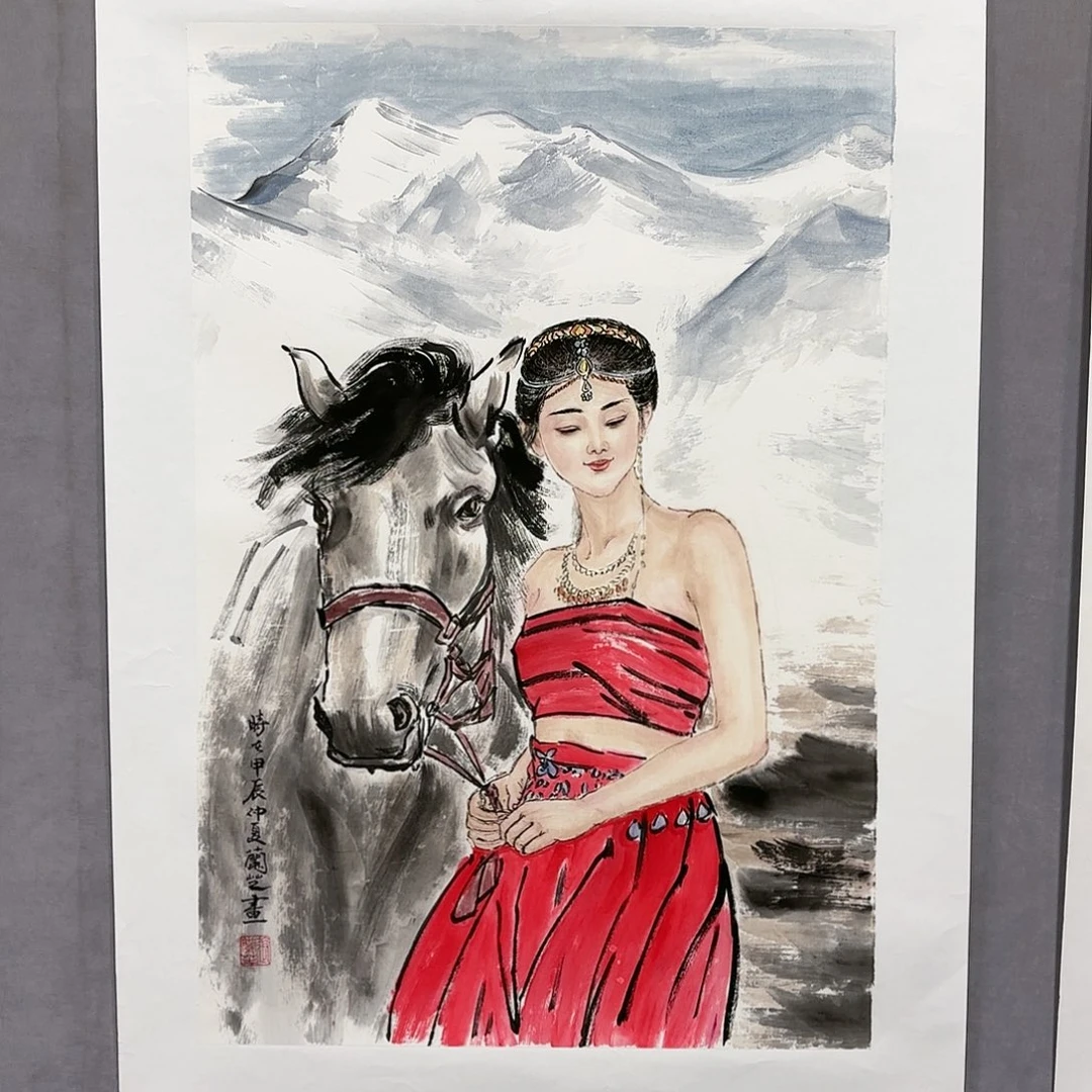 国画国画纯手绘作品请放心去藏