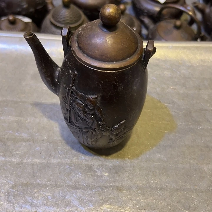 黄铜摆件，文房摆件