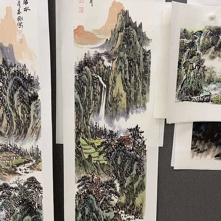国画手寫手繪作品91