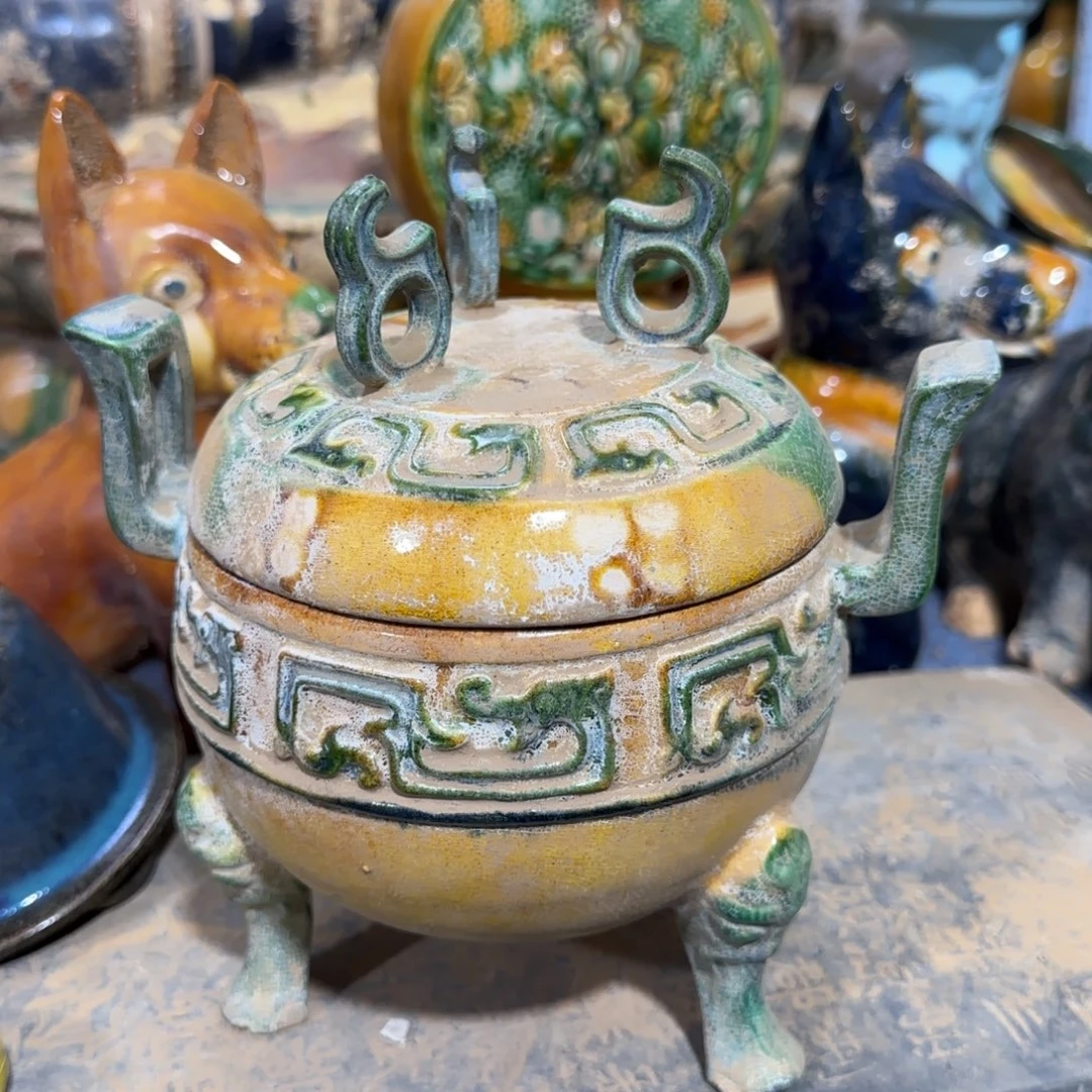 力***王陶瓷摆件摆件摆件