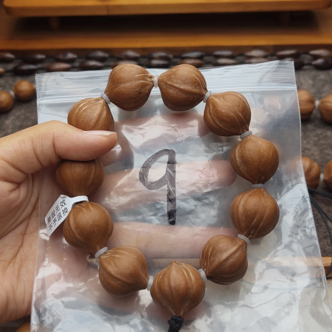 手串/手链橄榄核9号，2.25×2.5蜜桃臀