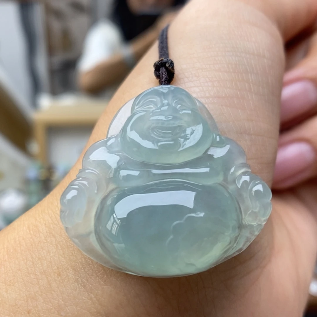 【闪购商品】颈饰18K金镶嵌翡翠60