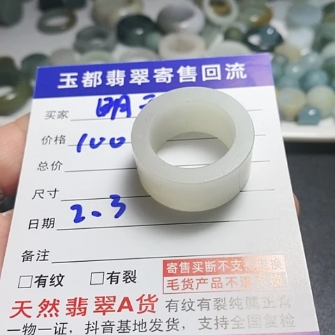 【闪购商品】翡翠挂件未镶嵌明*?