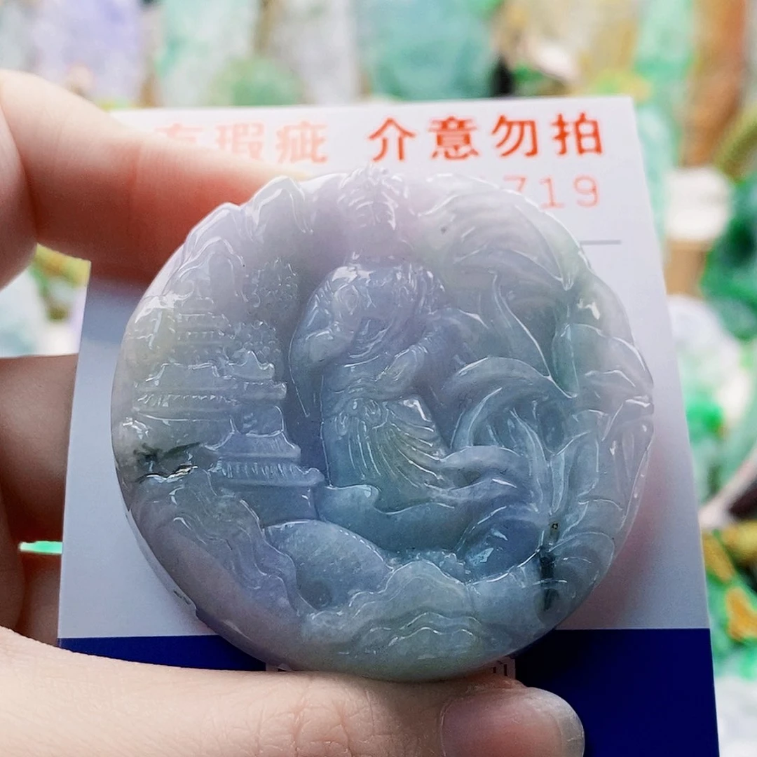 吊坠(不含链)未镶嵌翡翠