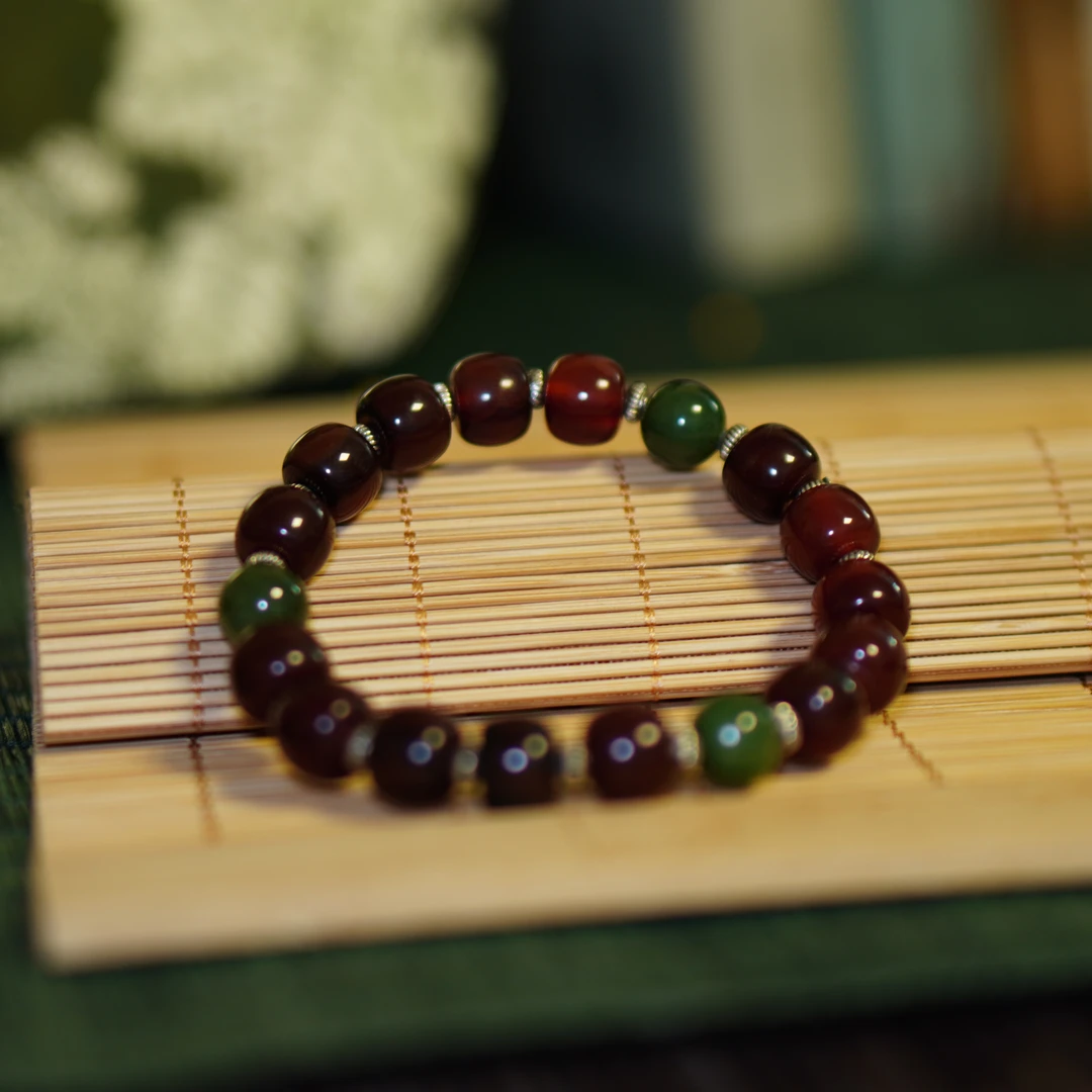 【国营/槐荫/手串】民国玛瑙串饰/HY551893