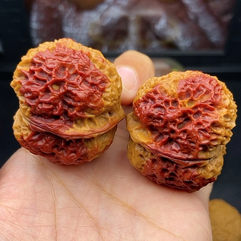 【闪购商品】把件文玩核桃41尺火麒麟金蟾