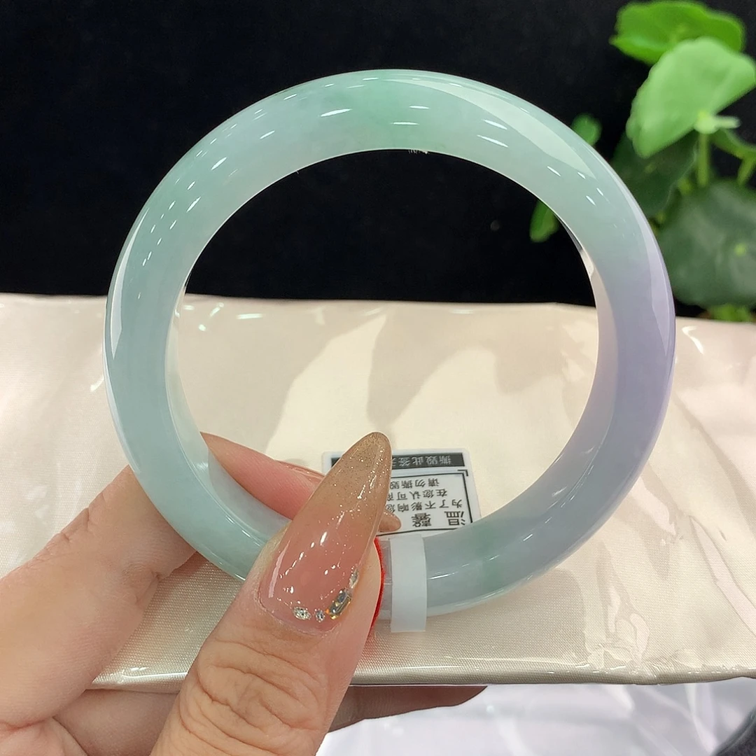 翡翠未镶嵌手镯正61