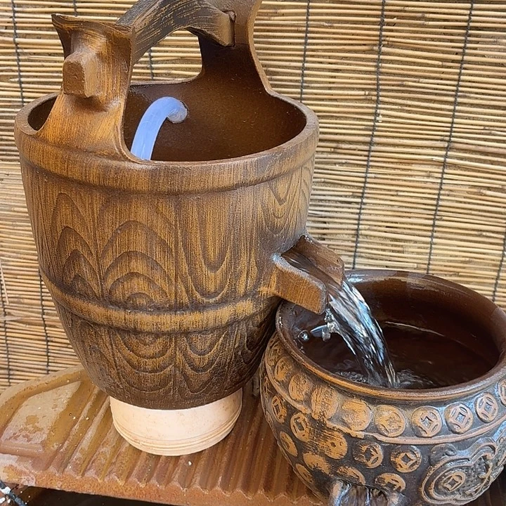 粗陶口径25/35，20/16进水口2.5厘米