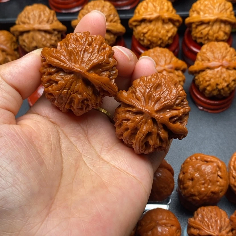 【闪购商品】文玩核桃把件41苹果园