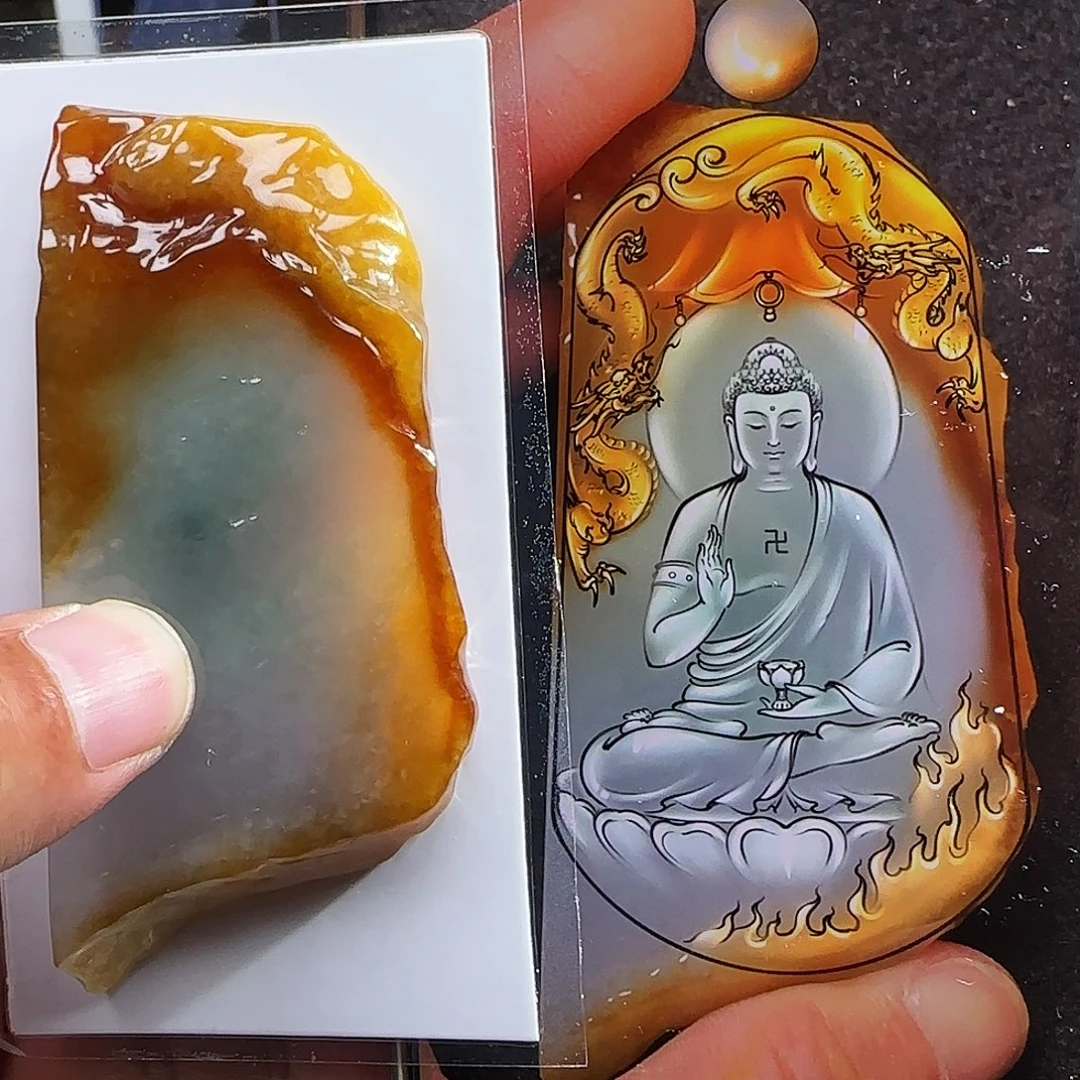 定制翡翠未镶嵌翡翠