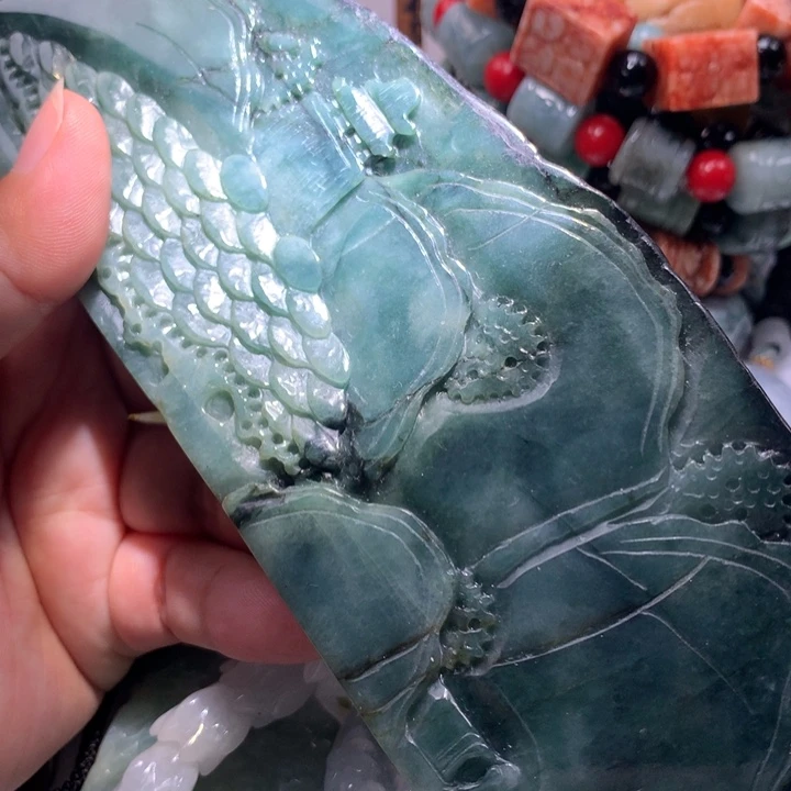 颈饰未镶嵌翡翠保真天然A货翡翠