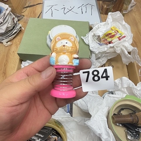 瓷片呀工艺品摆件瓷器摆件正能量