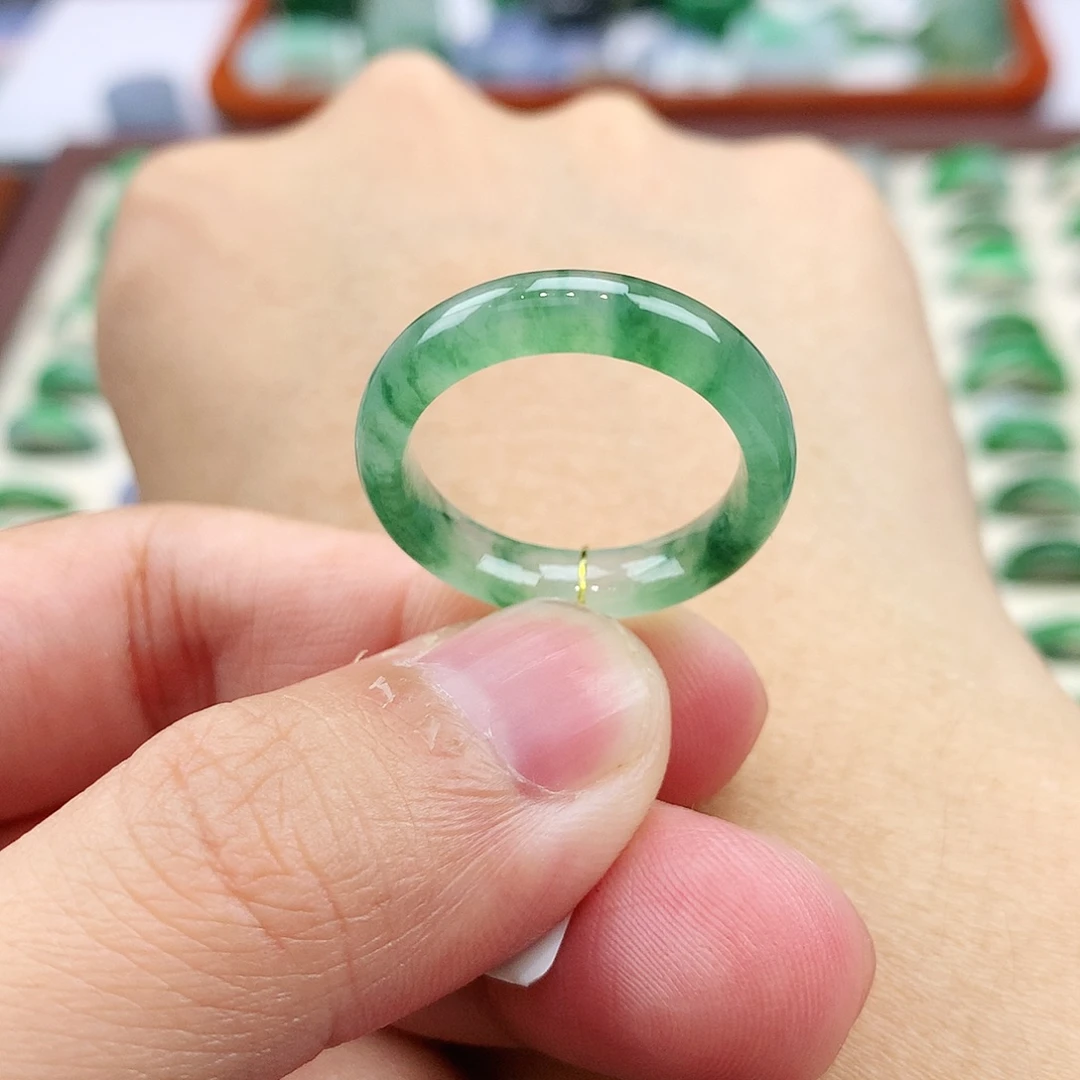 未镶嵌戒指翡翠18号