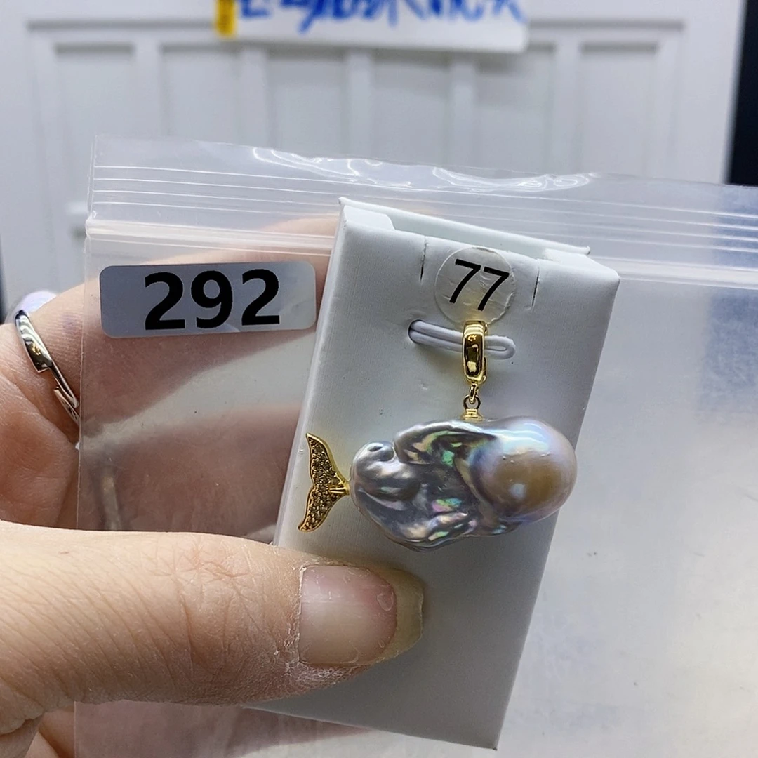 颈饰合金淡水珍珠