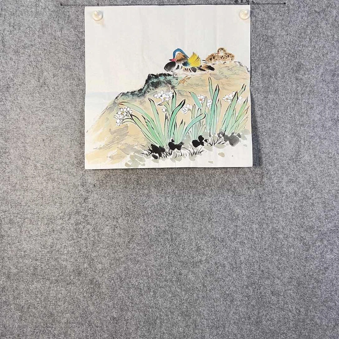 国画310 花鸟在此处飞翔也不太