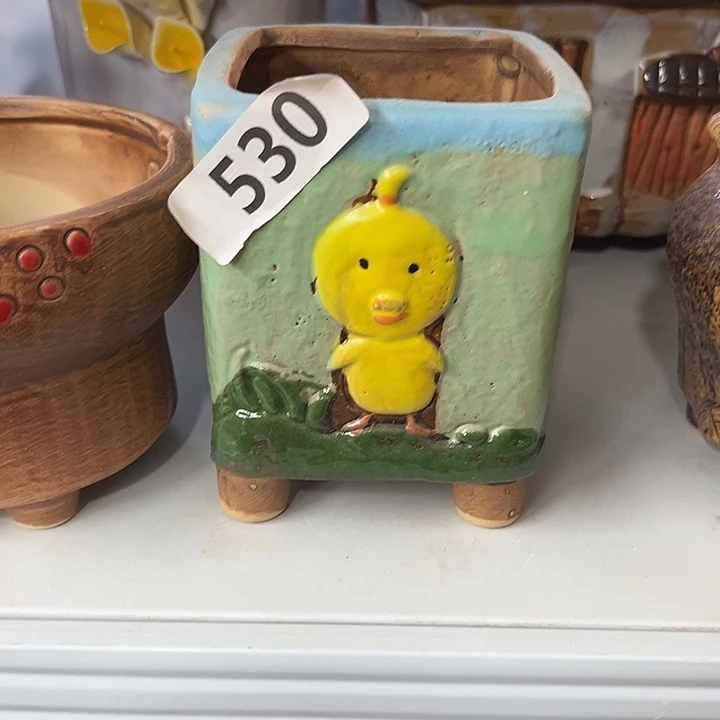 紫砂花盆粗陶材质多肉花盆微瑕