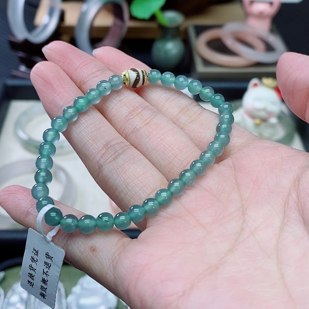 翡翠未镶嵌手链翡翠