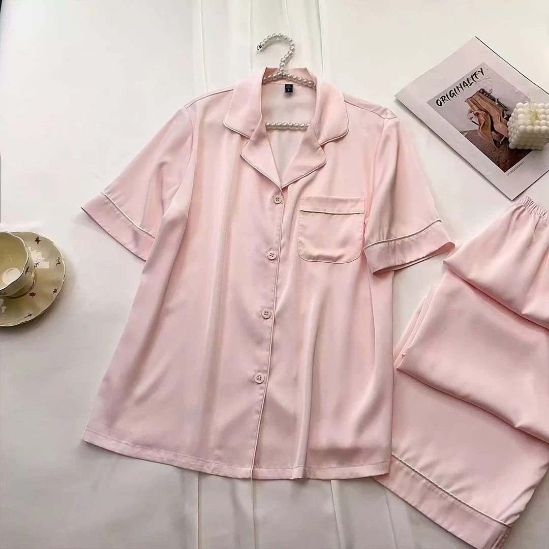 【晓彤同款】小众设计轻奢高级感家居服睡衣女套装