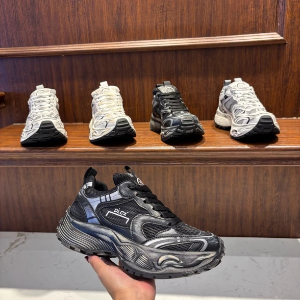 【皮鞋尺码】DL 秋季新品 时尚休闲 增高透气 高端定制老爹鞋