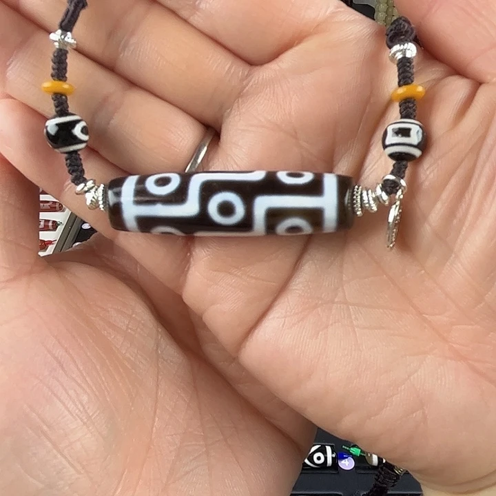 玛瑙/玉髓合金颈饰