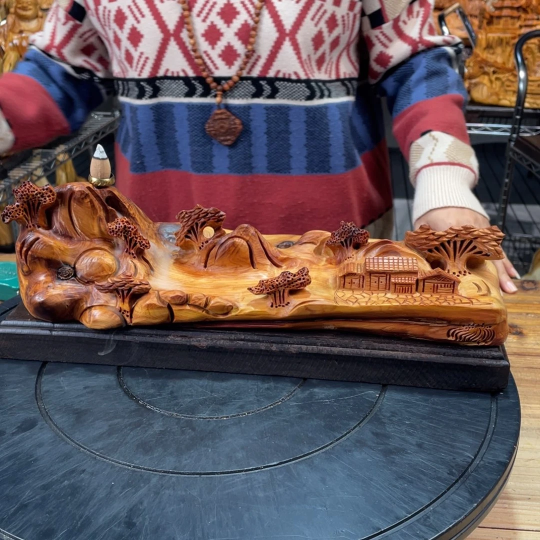 柏木（崖柏）随型摆件