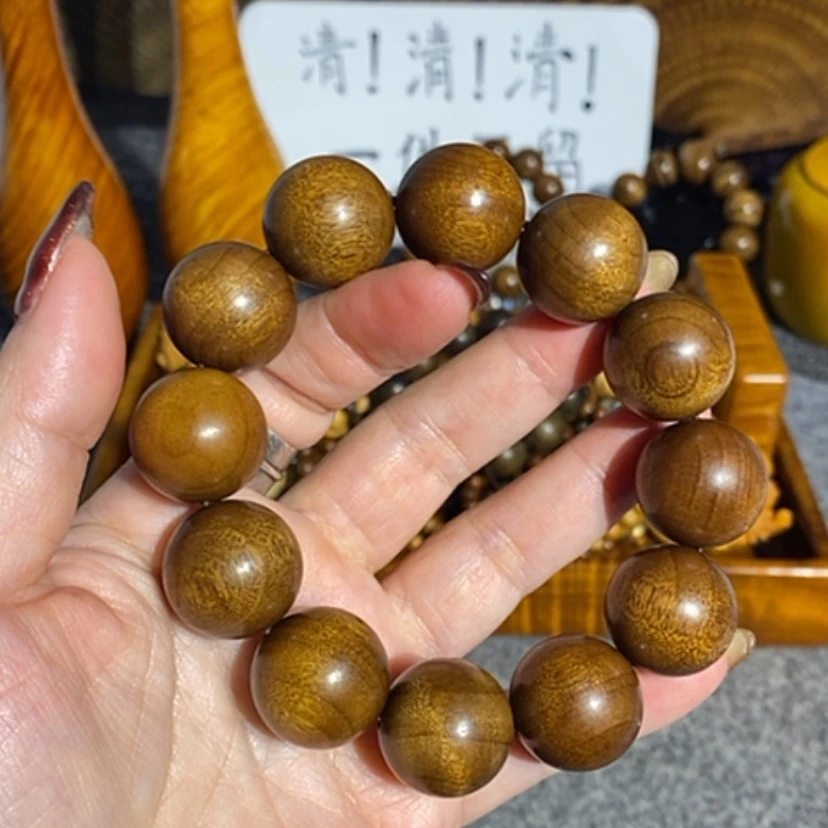 【闪购商品】香榧木金丝楠木手把件