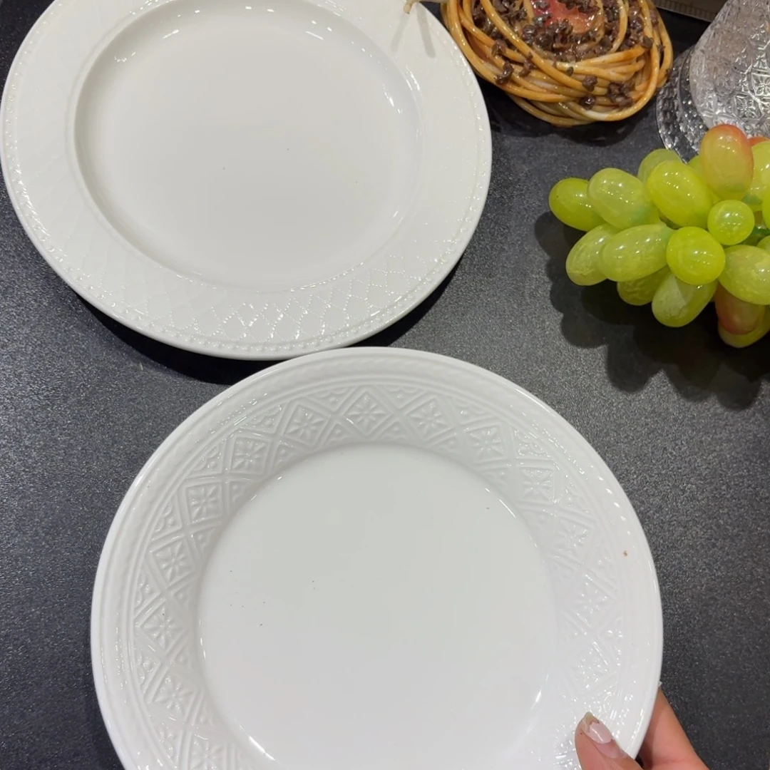 瓷微瑕8寸两个不影响使用