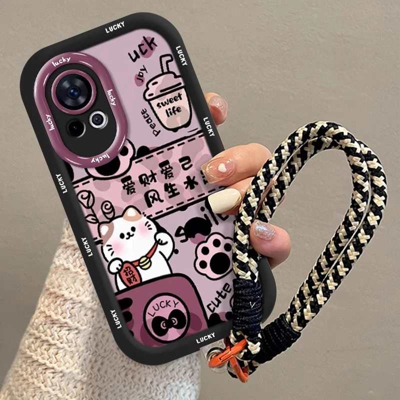 爱財爱己适用华为NOVA14PRO手机壳13新款可爱12外壳硅胶11保护套