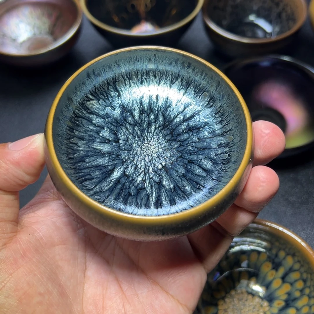 奉***鸣茶盏91建窑建盏主人杯