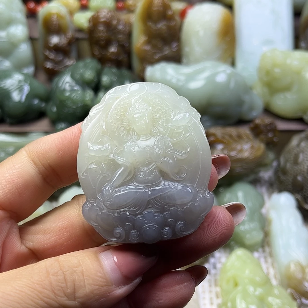 和田玉挂件未镶嵌