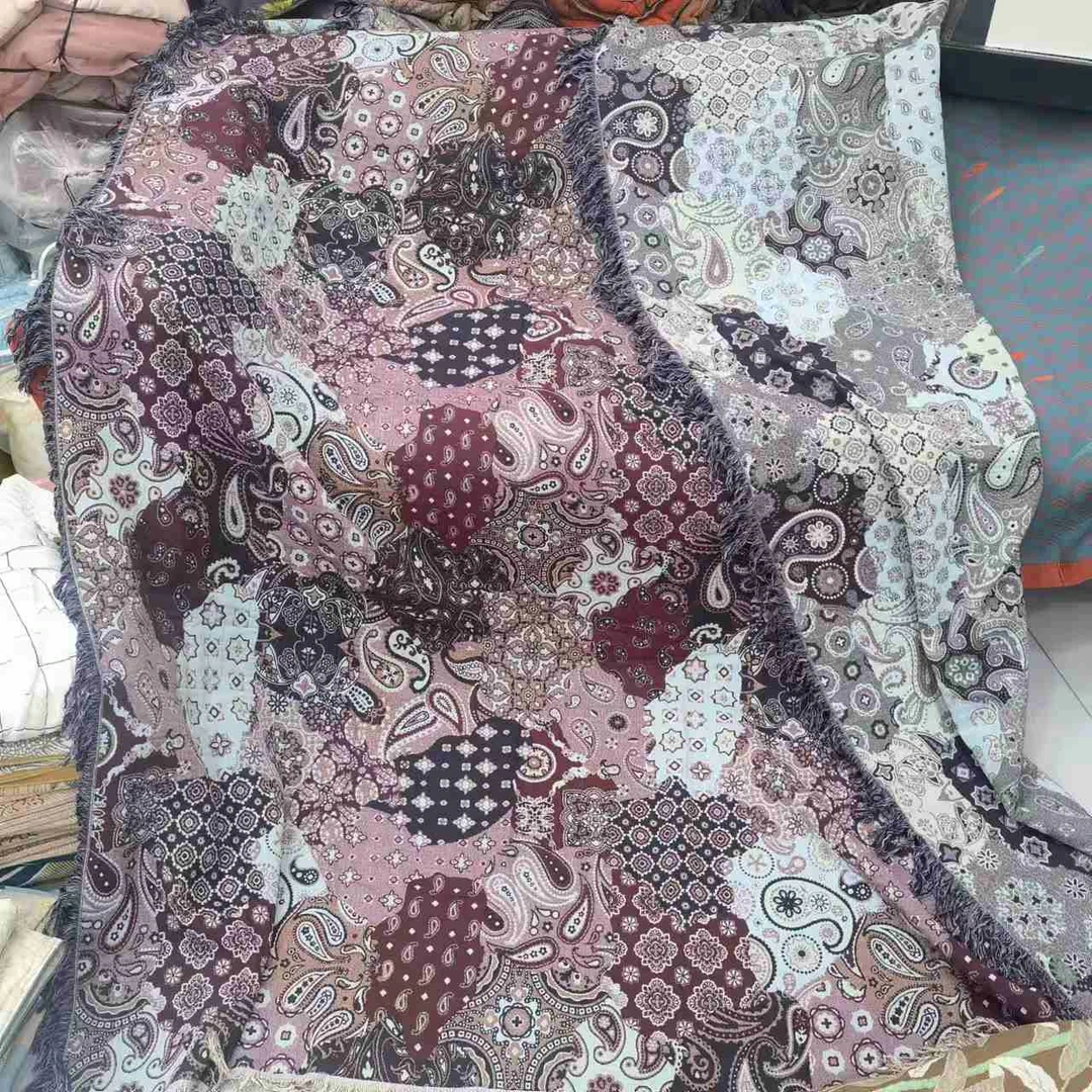 【西域迷城】高端专柜定制版高精密纯棉加厚多功能毯